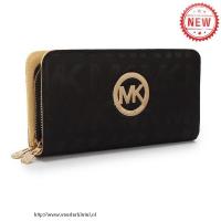 michael kors logo signature groot zwart portefeuilles Outlet Almere Stad v2qo7989